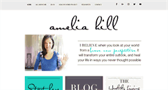 Desktop Screenshot of ameliahill.com